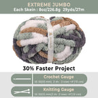 MelloBello Chunky Yarn Stone Moss